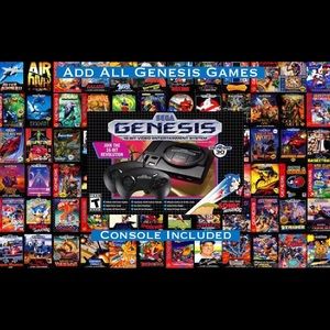 SEGA Genesis Mini w/ 6,500+ games (CD + 32X)